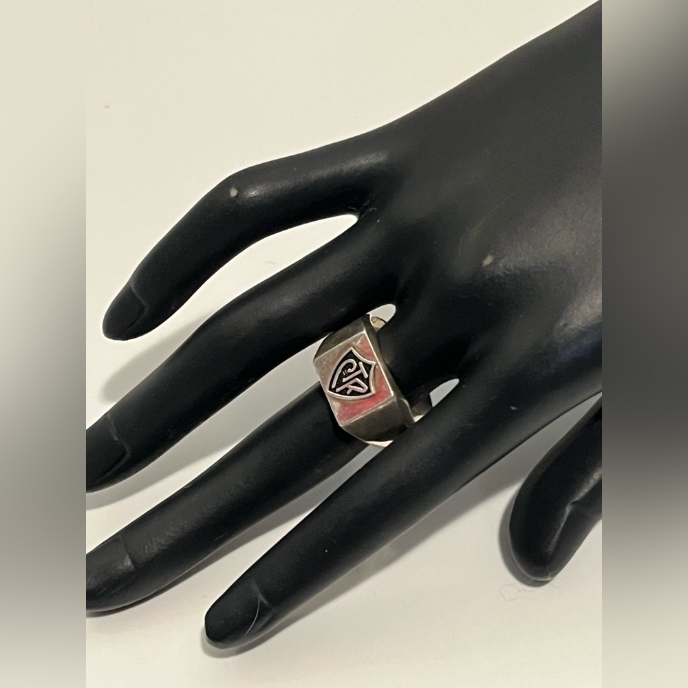 Ctr Sterling Silver Ctr Ring By Ring Masters - image 1